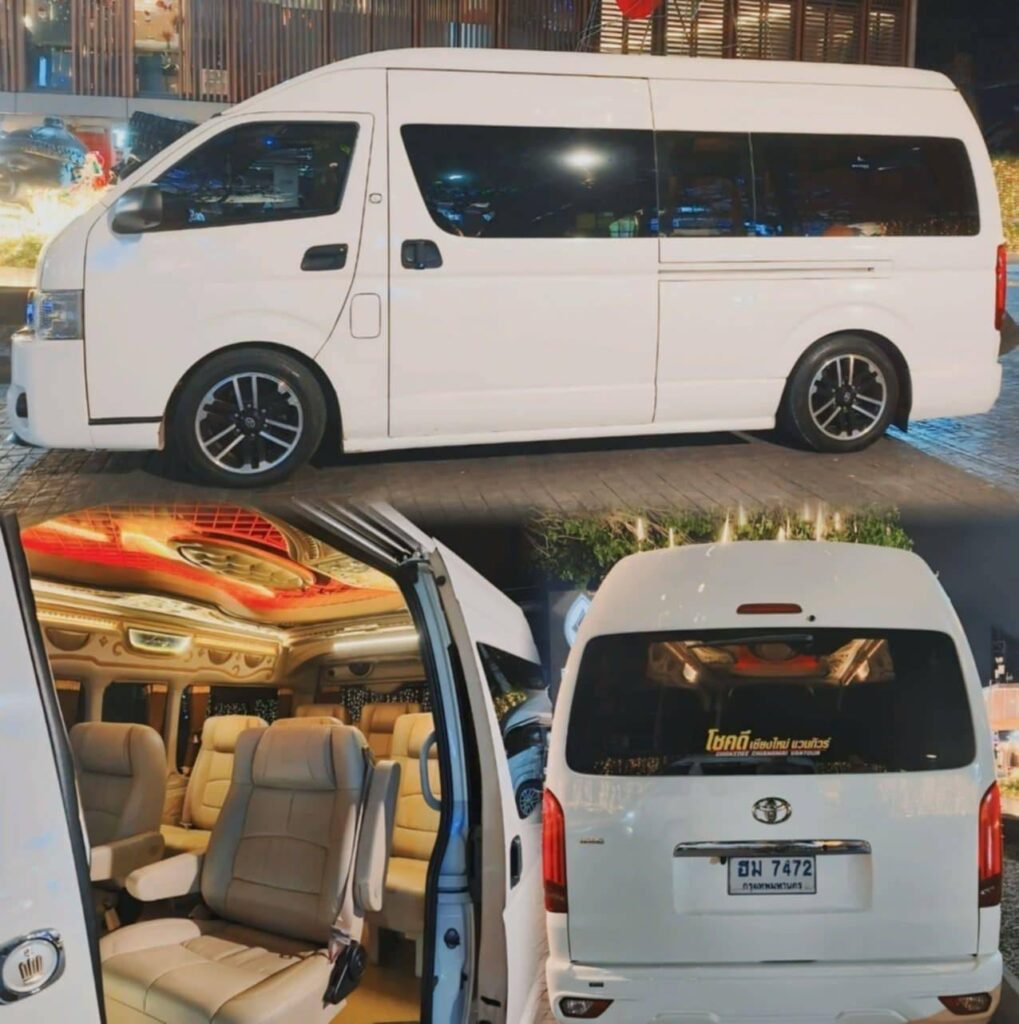 ภายในรถ Toyota Commuter 2