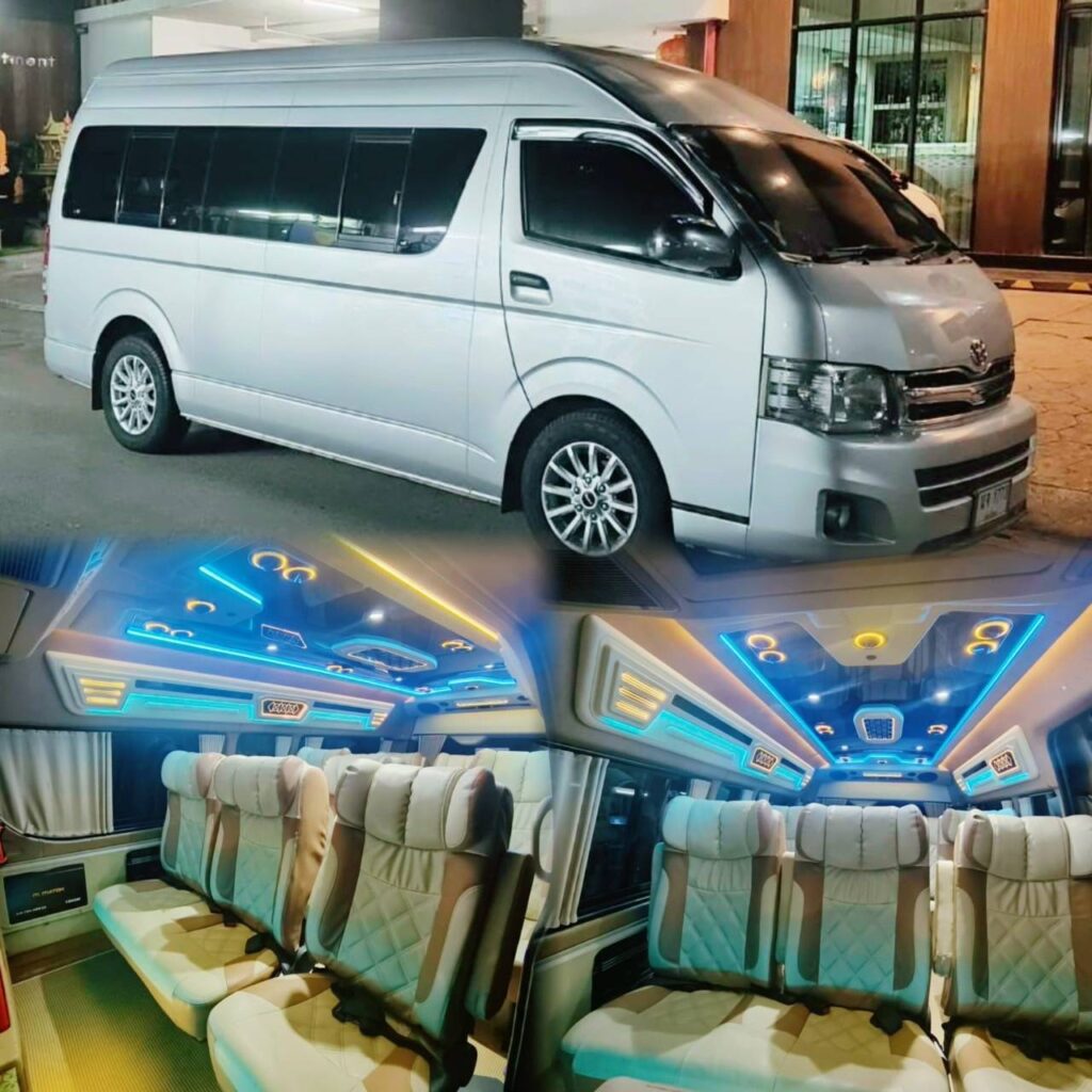 ภายในรถ Toyota Commuter 3